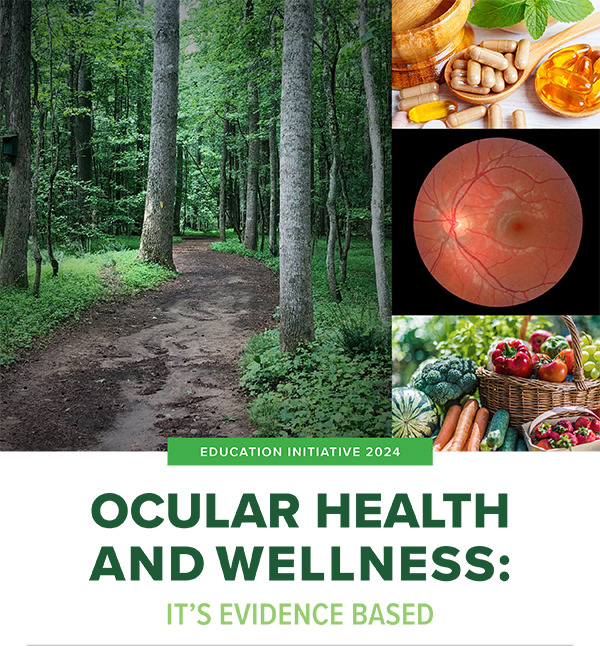 the cover of the new resources Ocular Health and Wellness