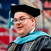 Seth Alexander Rhyne, top grad at kentucky college of optometry